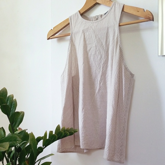 Tops - High Neck Airy Top